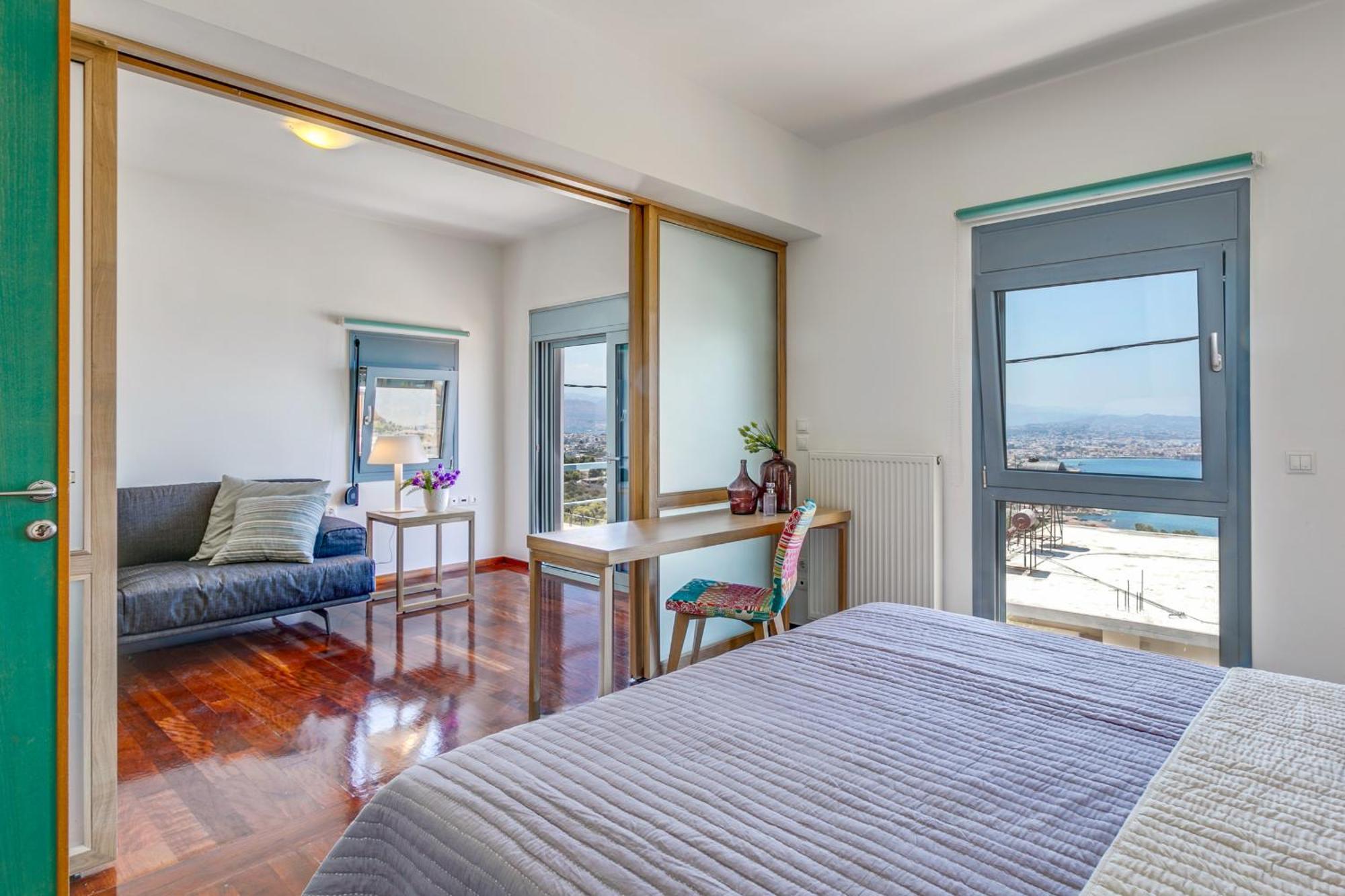 Unlimited Blue Villa Chania  Bagian luar foto