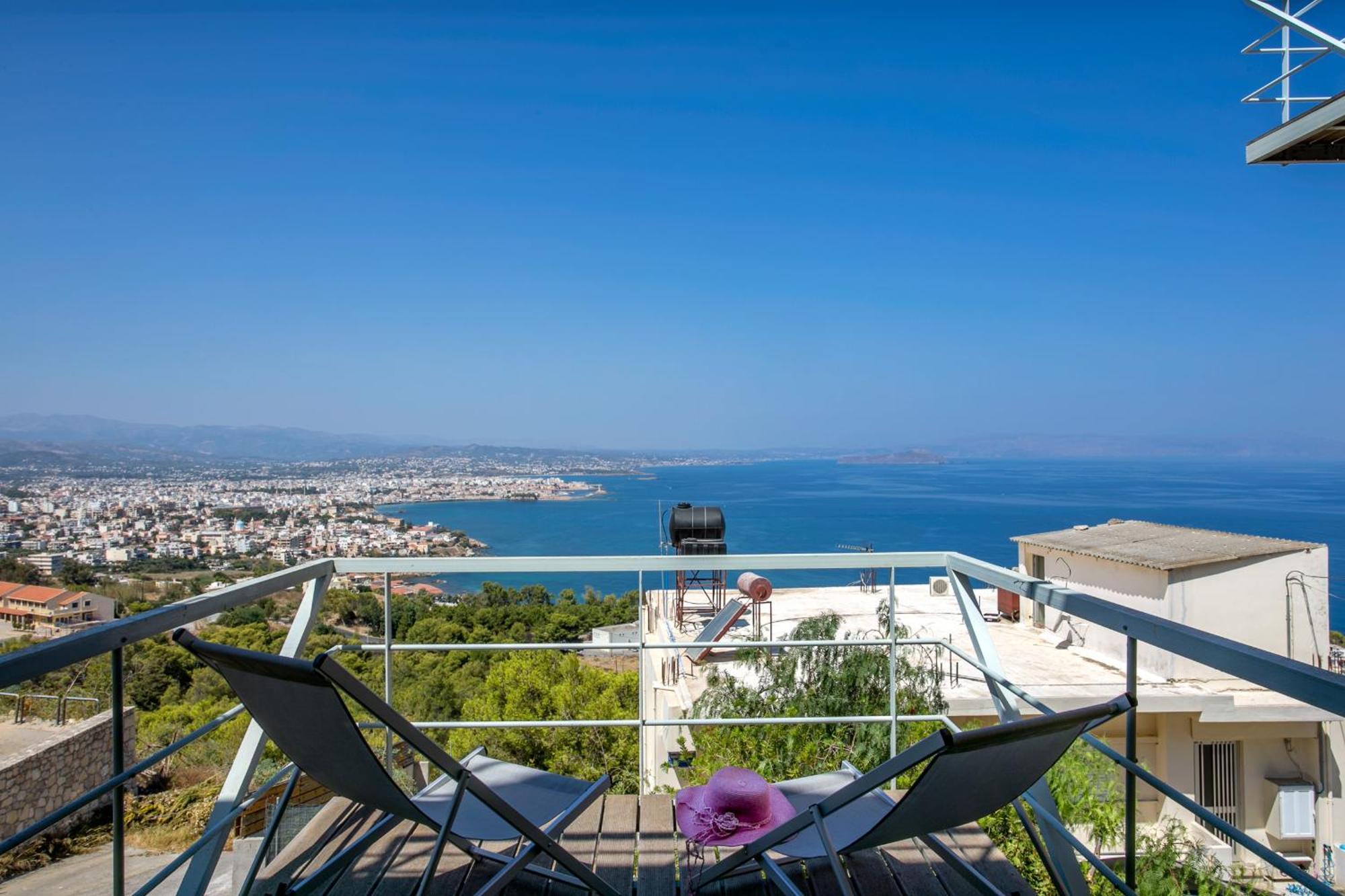 Unlimited Blue Villa Chania  Bagian luar foto