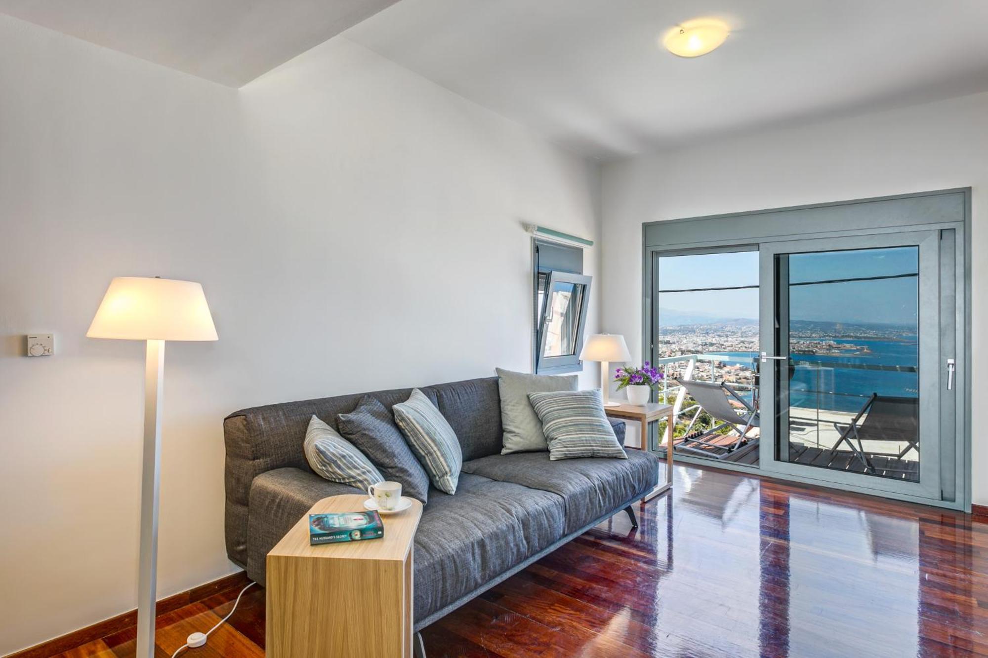 Unlimited Blue Villa Chania  Bagian luar foto