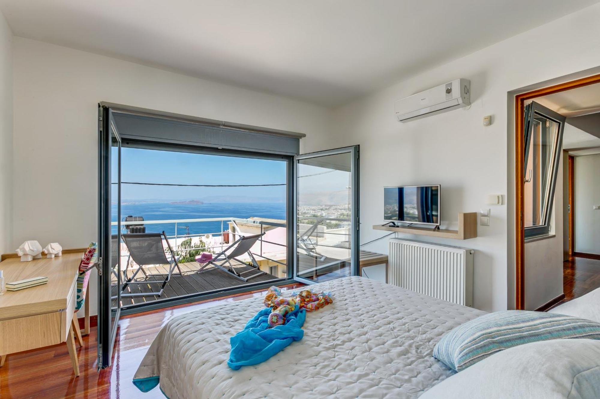 Unlimited Blue Villa Chania  Bagian luar foto