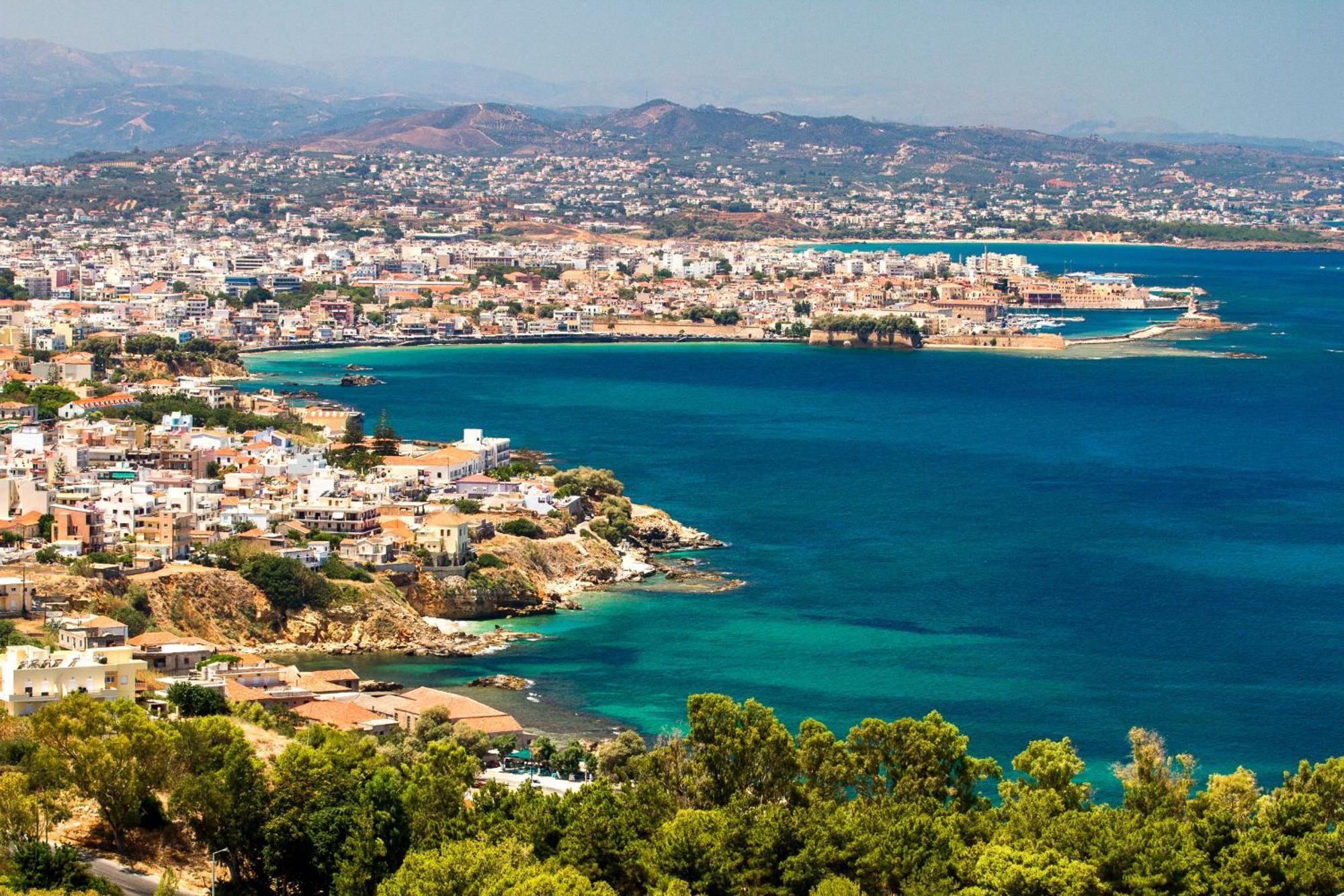 Unlimited Blue Villa Chania  Bagian luar foto