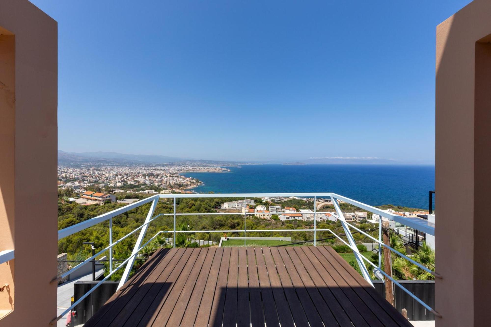 Unlimited Blue Villa Chania  Bagian luar foto