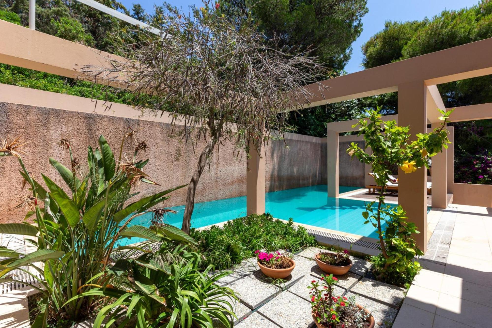 Unlimited Blue Villa Chania  Bagian luar foto