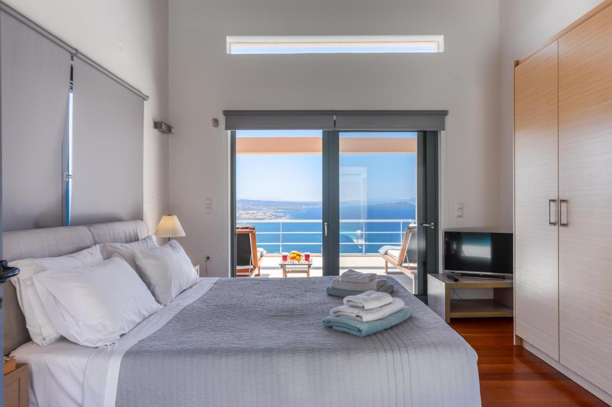 Unlimited Blue Villa Chania  Bagian luar foto