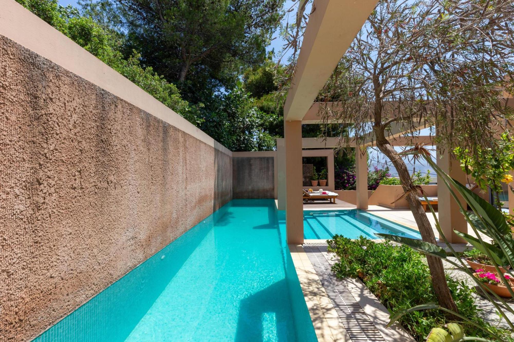 Unlimited Blue Villa Chania  Bagian luar foto
